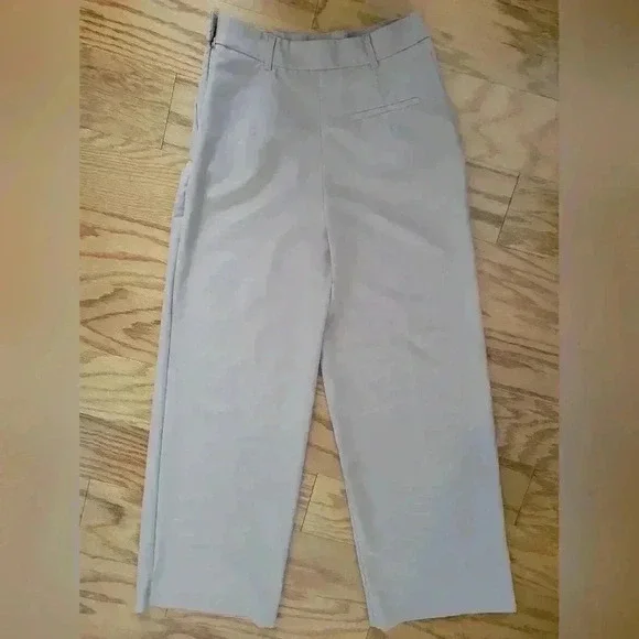 Asos Peachy Tan Wide Leg Slacks with Side Closure Size 6 - Picture 2 of 4